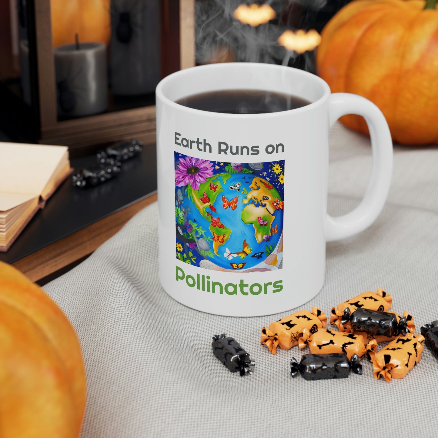 Earth's Pollinators Eco Ceramic Mug 11oz