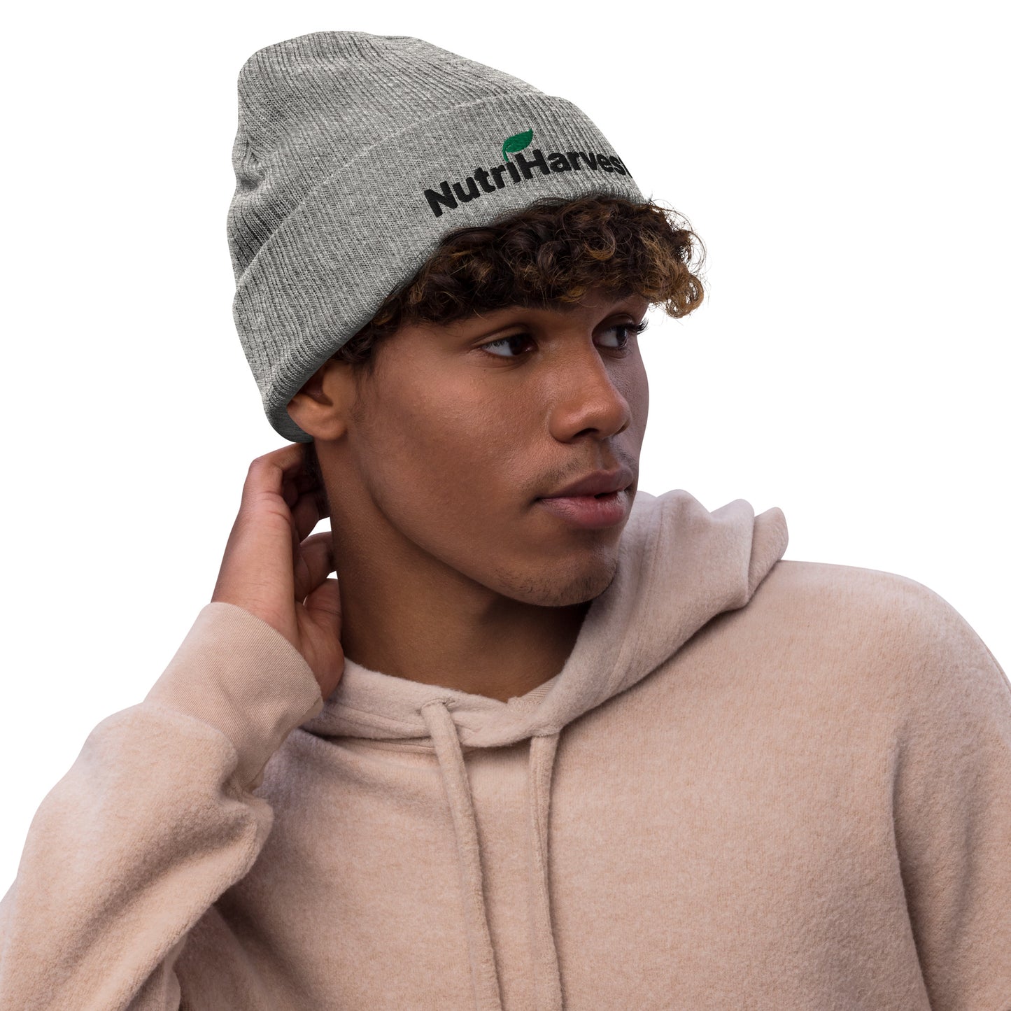 Organic Ribbed Beanie for Comfort and Style